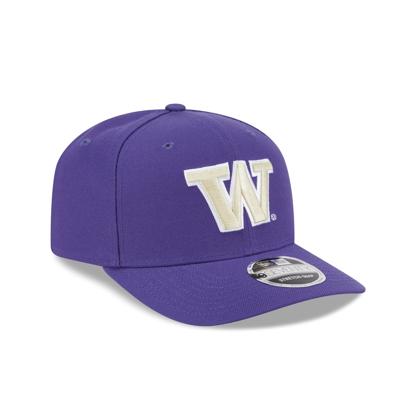 Washington Huskies Purple Team 9SEVENTY Stretch-Snap Hat