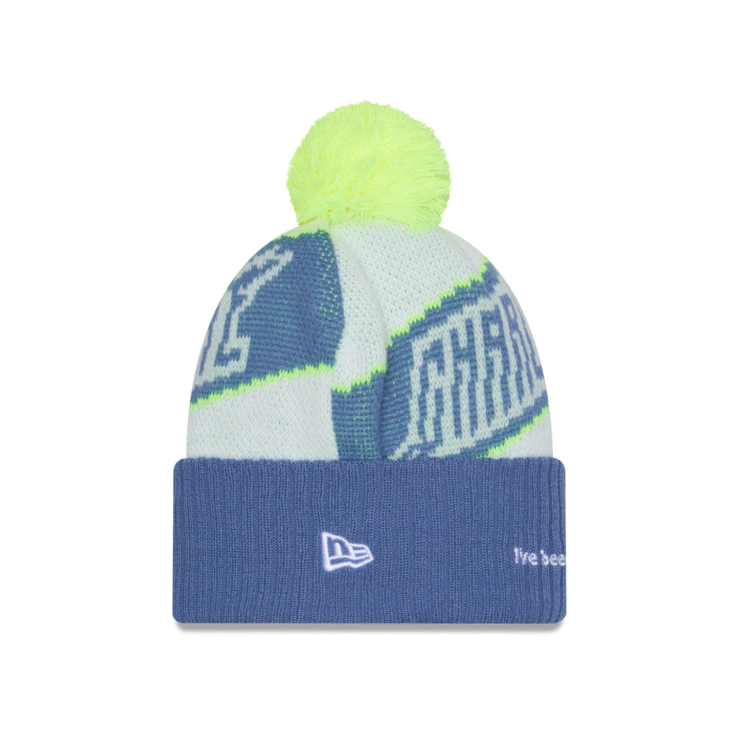 Charlotte FC 2025 Jersey Hook White Pom Knit Hat