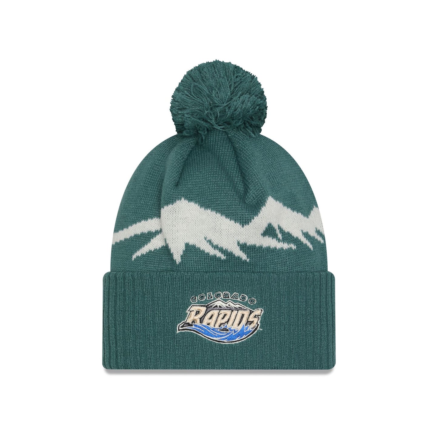 Colorado Rapids 2025 Jersey Hook Green Pom Knit Hat