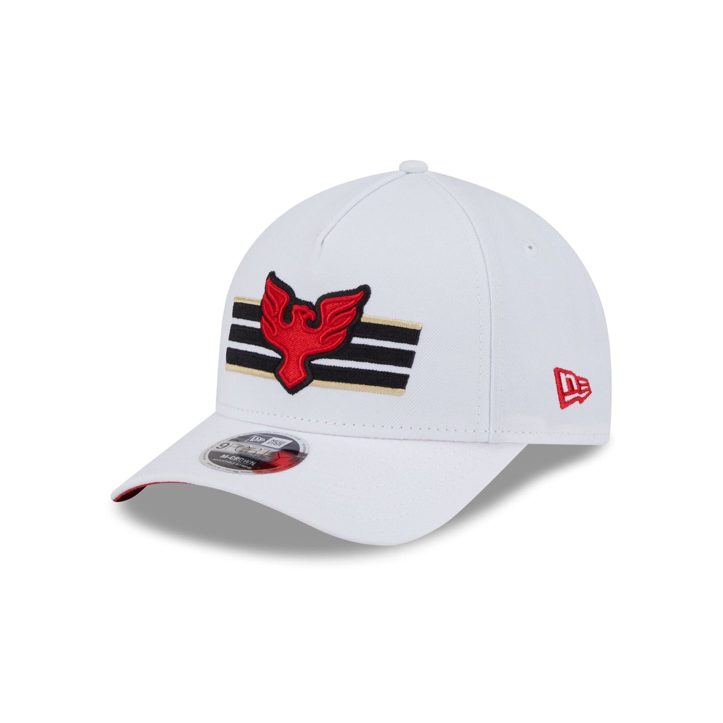 D.C. United 2025 Jersey Hook White 9FORTY M-Crown A-Frame Snapback Hat