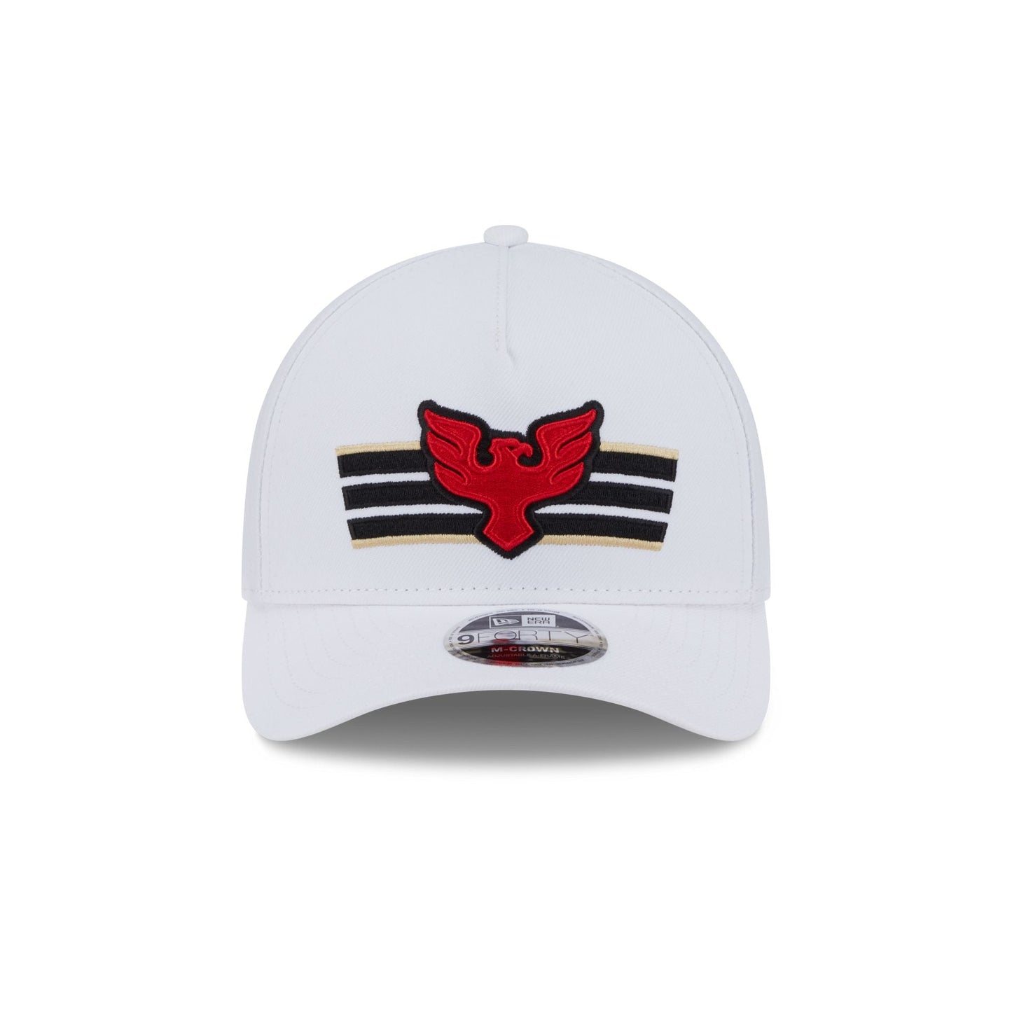 D.C. United 2025 Jersey Hook White 9FORTY M-Crown A-Frame Snapback Hat