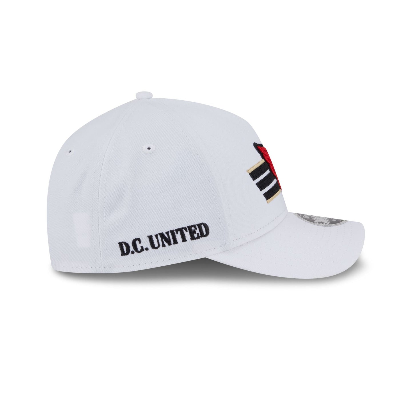 D.C. United 2025 Jersey Hook White 9FORTY M-Crown A-Frame Snapback Hat
