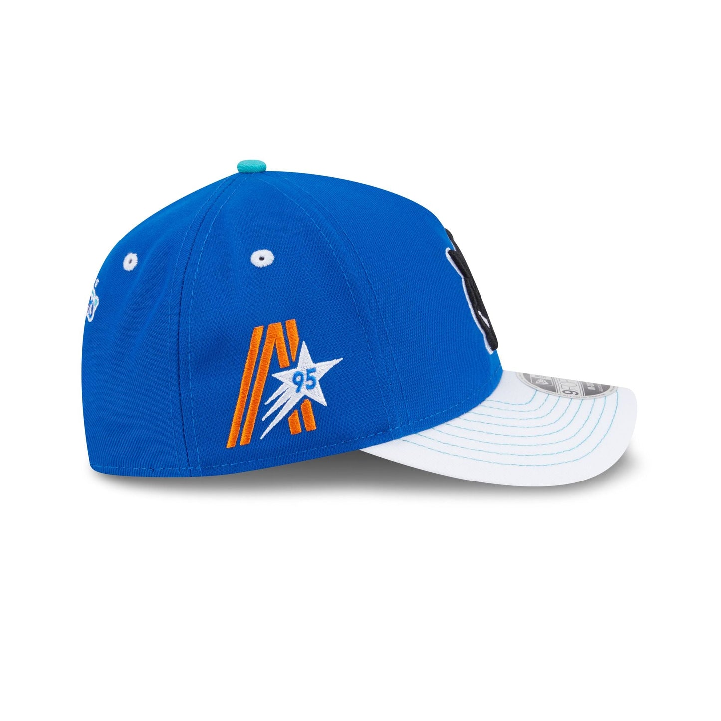 Seattle Sounders 2025 Jersey Hook Blue 9FORTY M-Crown A-Frame Snapback Hat