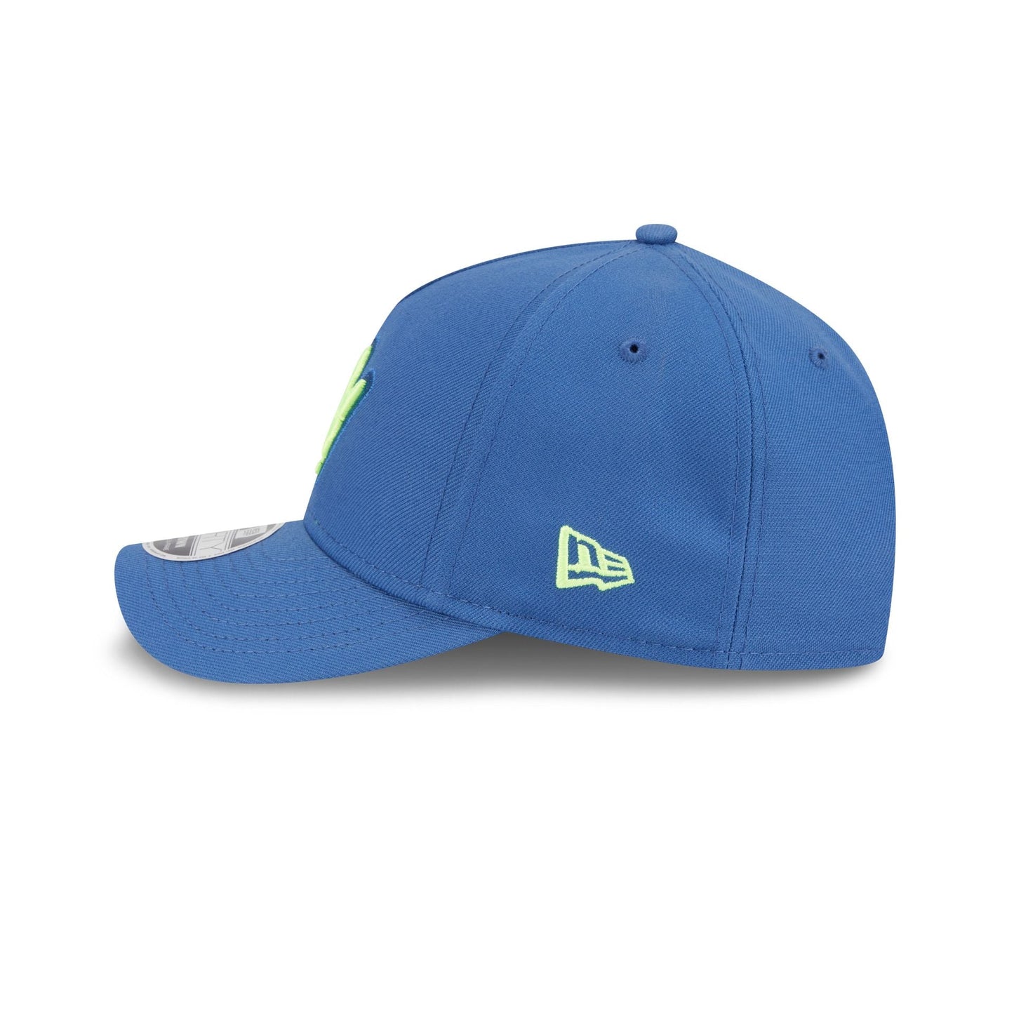 Charlotte FC 2025 Jersey Hook Blue 9FORTY M-Crown A-Frame Snapback Hat