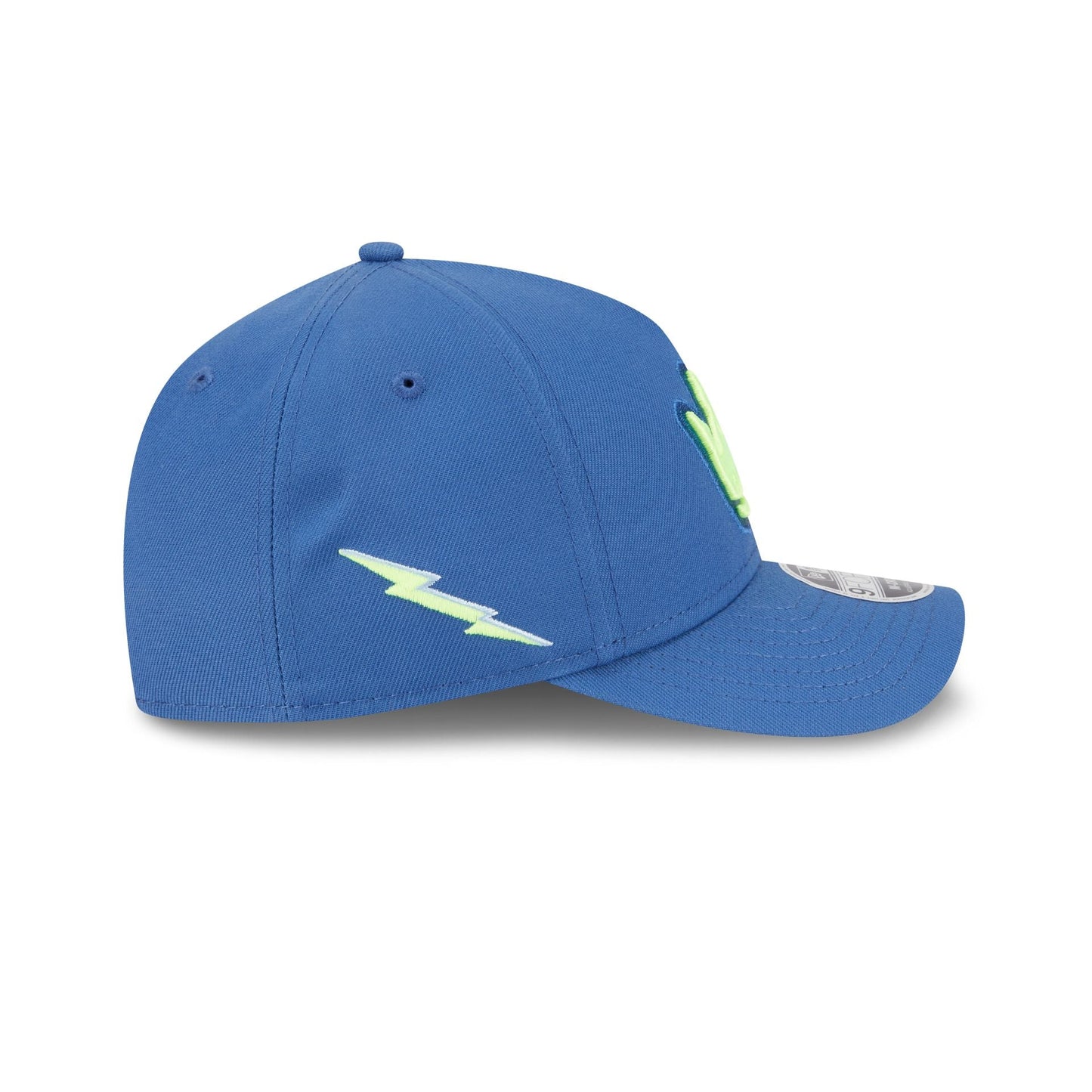 Charlotte FC 2025 Jersey Hook Blue 9FORTY M-Crown A-Frame Snapback Hat