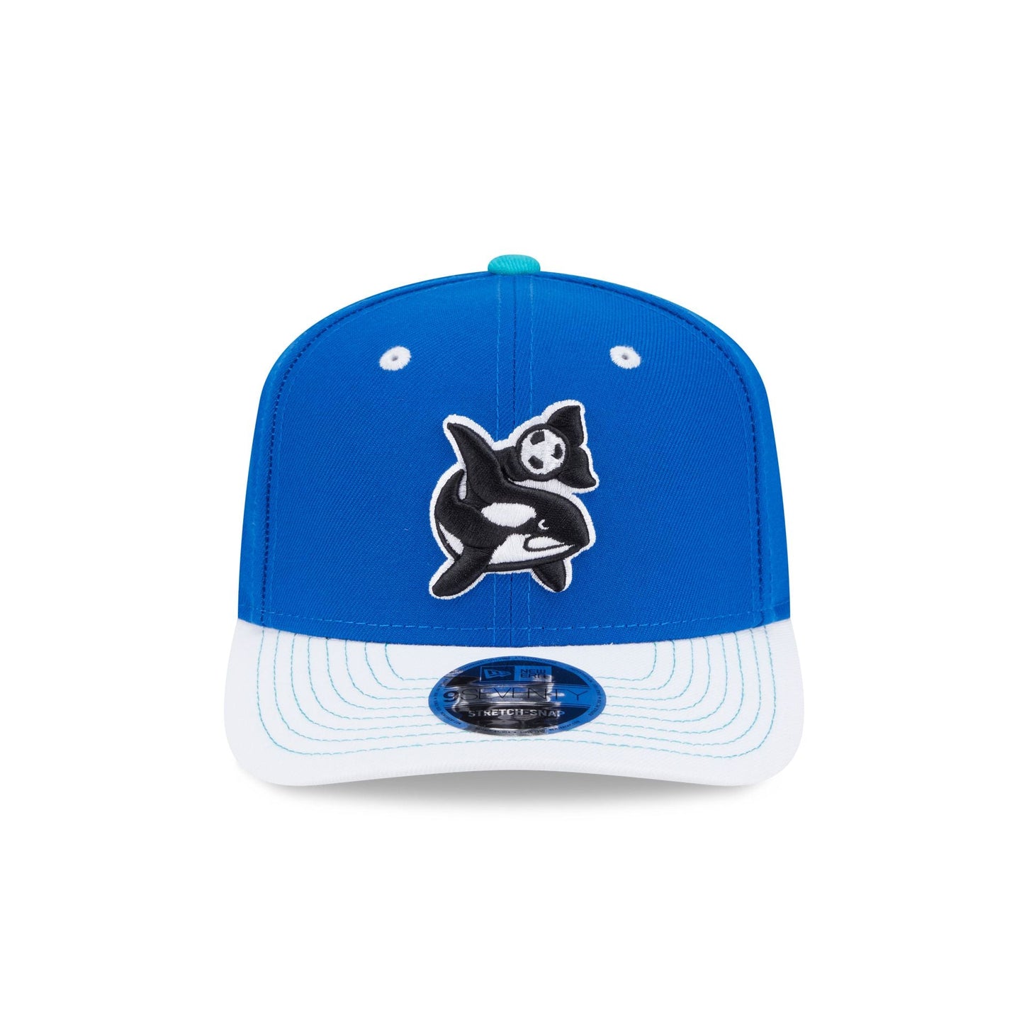 Seattle Sounders 2025 Jersey Hook Blue 9SEVENTY Stretch-Snap Hat