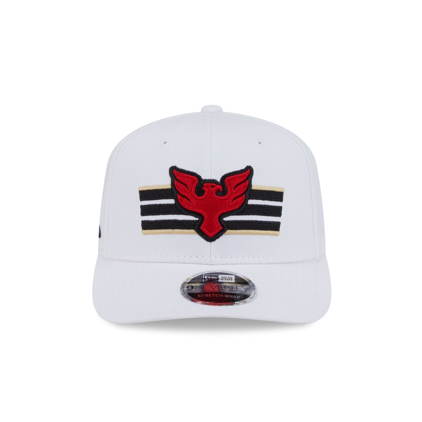 D.C. United 2025 Jersey Hook White 9SEVENTY Stretch-Snap Hat
