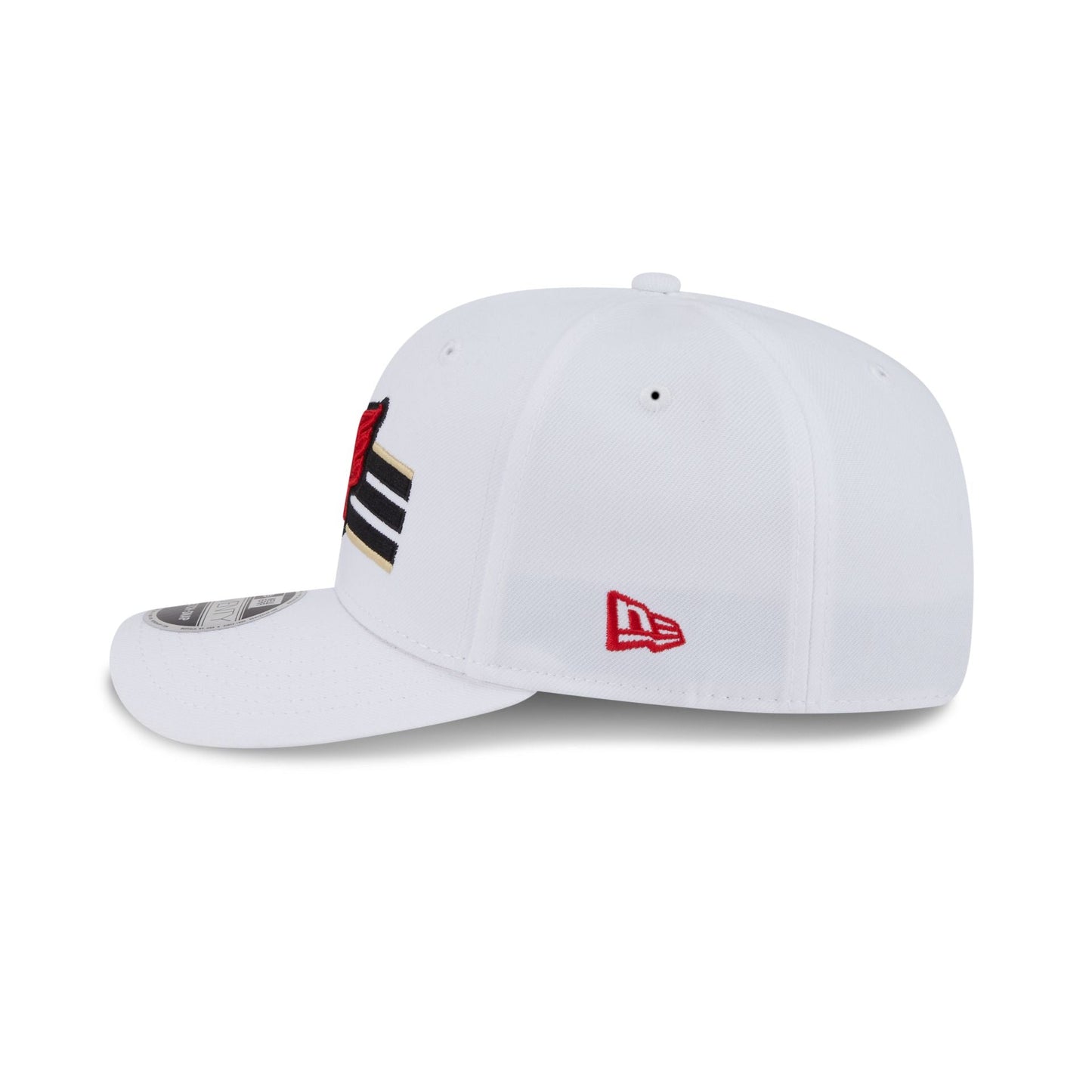 D.C. United 2025 Jersey Hook White 9SEVENTY Stretch-Snap Hat