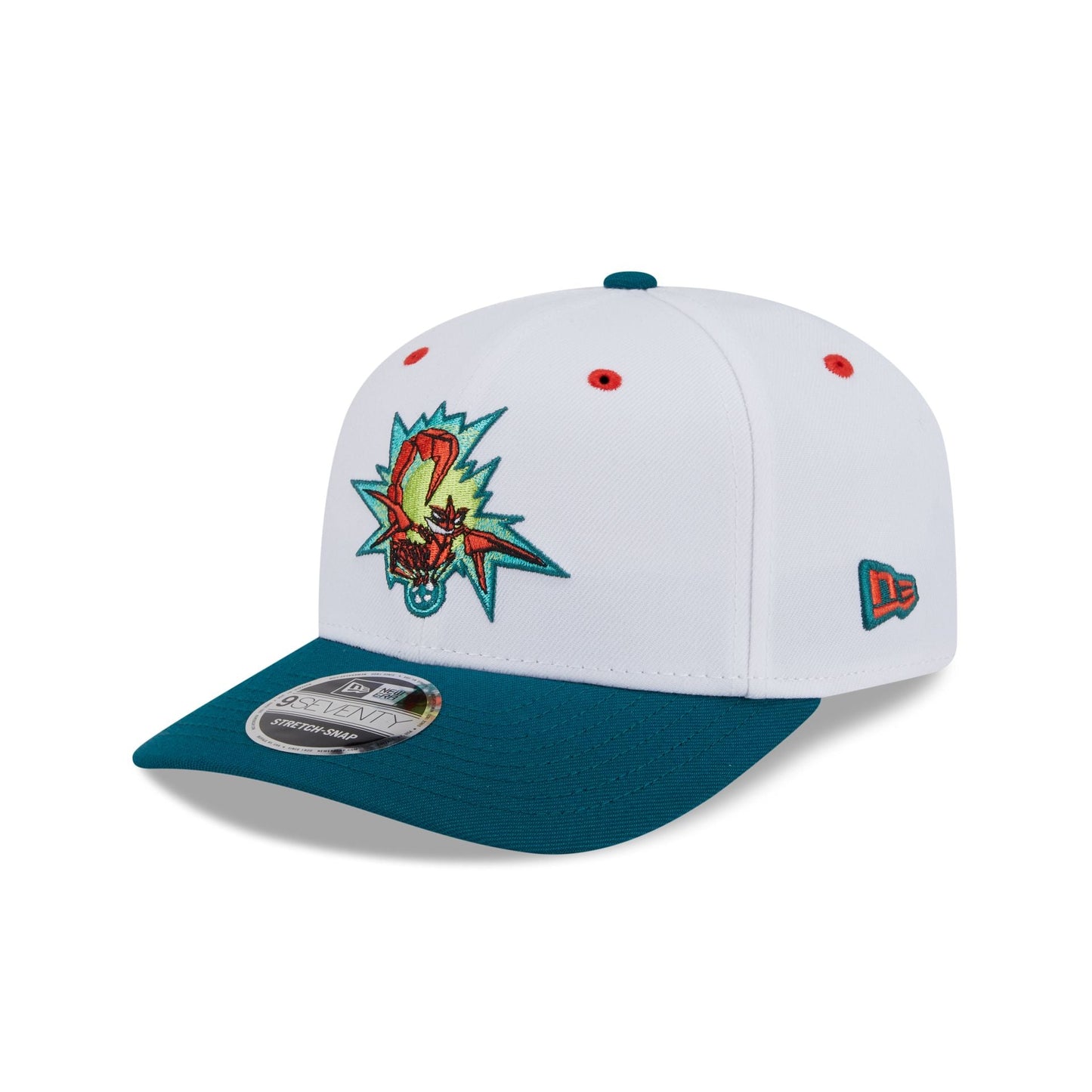 San Jose Earthquakes 2025 Jersey Hook White 9SEVENTY Stretch-Snap Hat