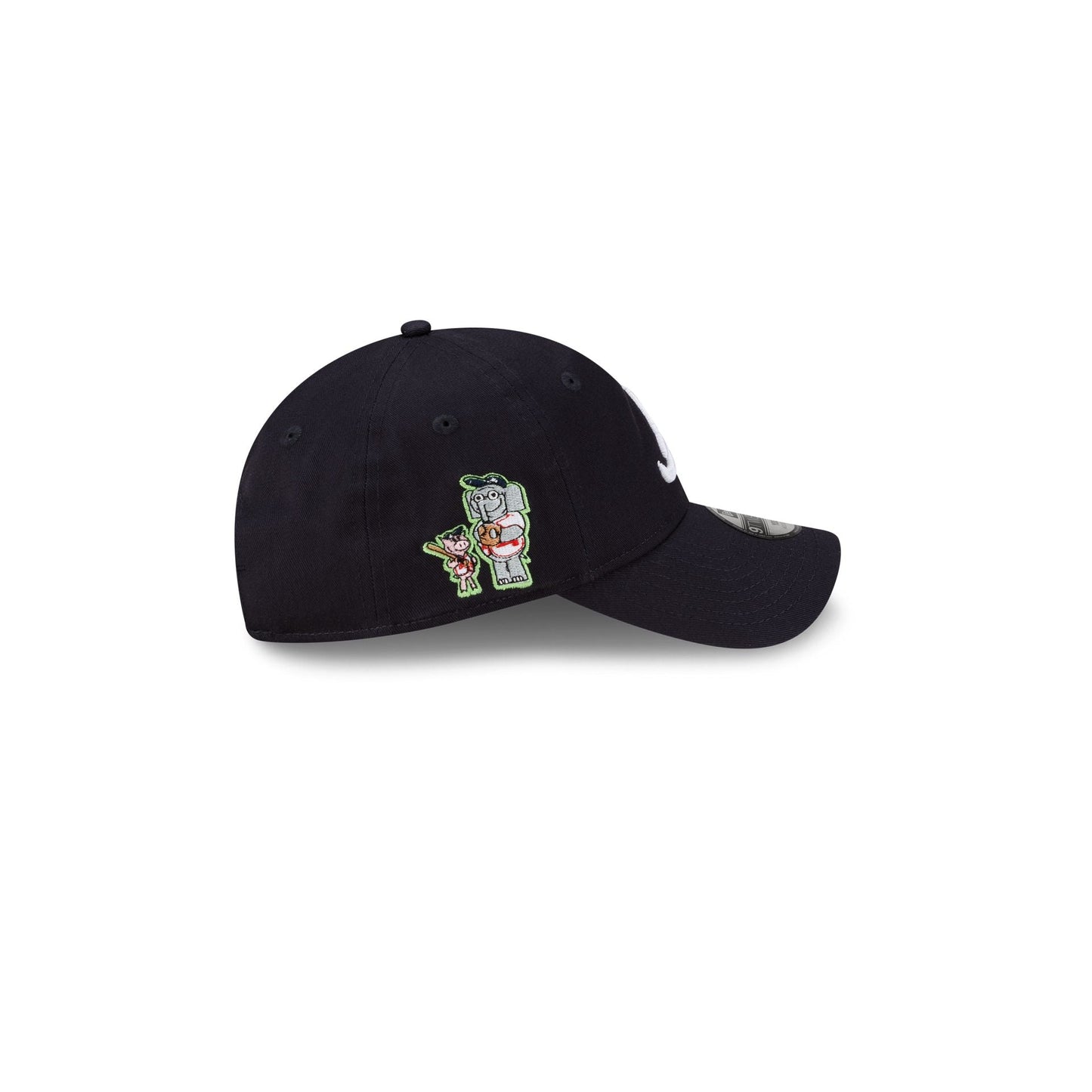Hidden Pigeon x Atlanta Braves Youth 9TWENTY Adjustable Hat