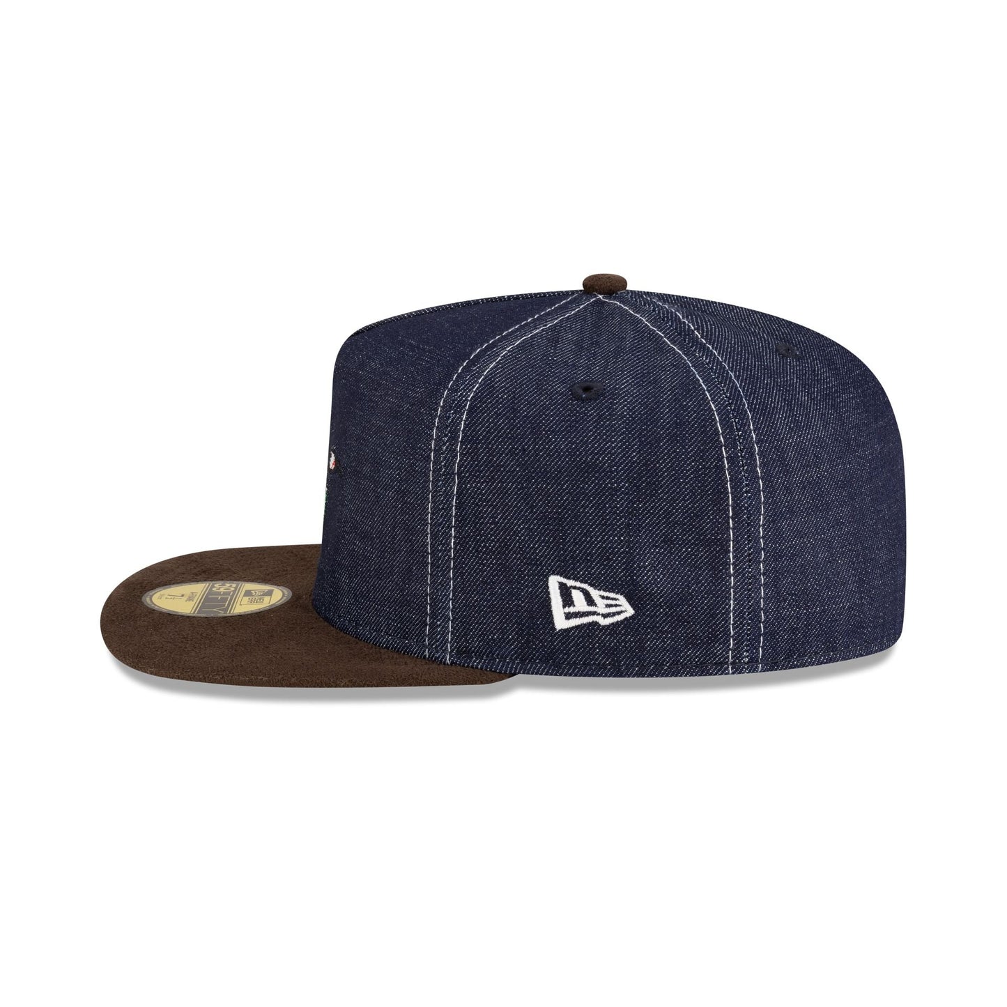 Houston Astros Houston Pack Denim Orbit 59FIFTY A-Frame Fitted Hat