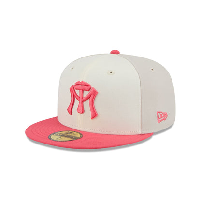 Sultanes de Monterrey Two-Tone Coral 59FIFTY Fitted Hat