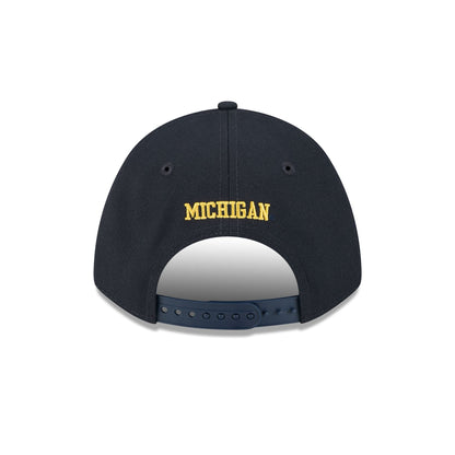 Michigan Wolverines Team 9FORTY M-Crown Snapback Hat