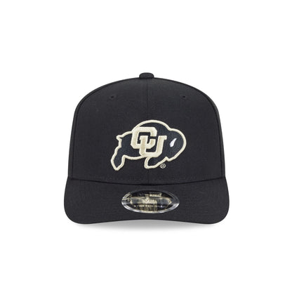 Colorado Buffaloes Black Team 9SEVENTY Stretch-Snap Hat