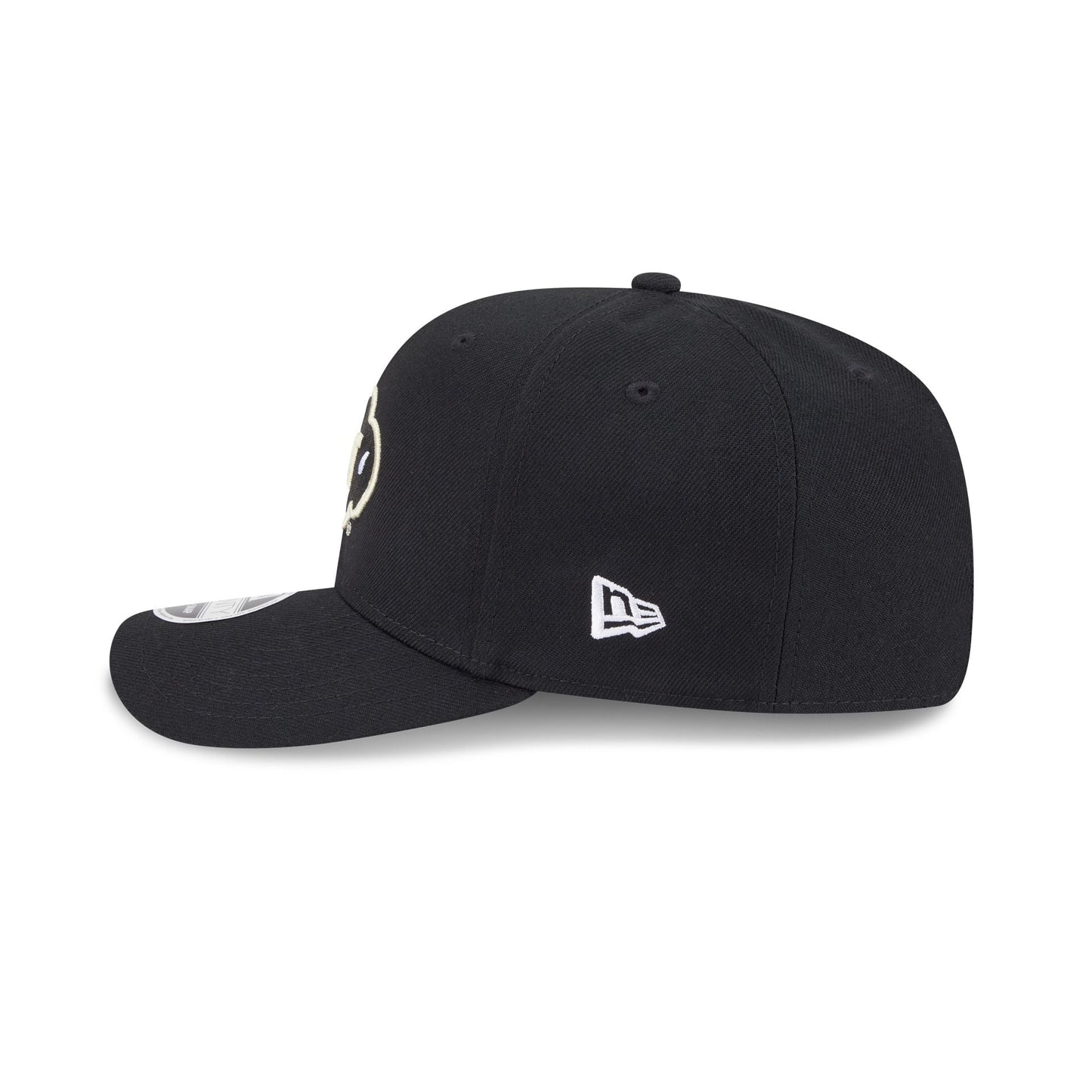 Colorado Buffaloes Black Team 9SEVENTY Stretch-Snap Hat