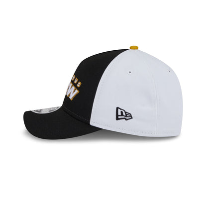 Columbus Crew 2025 Jersey Hook Black 9FORTY M-Crown A-Frame Snapback Hat
