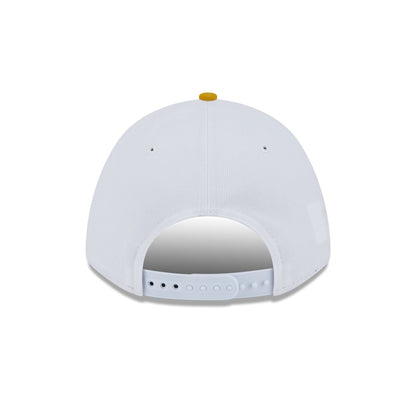 Columbus Crew 2025 Jersey Hook Black 9FORTY M-Crown A-Frame Snapback Hat