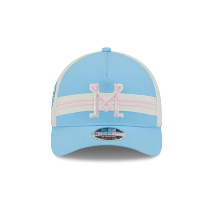 Inter Miami 2025 Jersey Hook Light Blue 9FORTY M-Crown A-Frame Snapback Hat