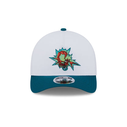 San Jose Earthquakes 2025 Jersey Hook White 9FORTY M-Crown A-Frame Snapback Hat