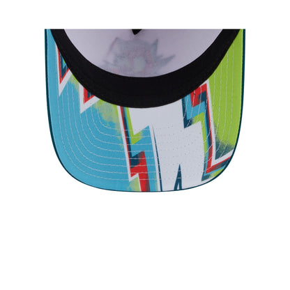 San Jose Earthquakes 2025 Jersey Hook White 9FORTY M-Crown A-Frame Snapback Hat