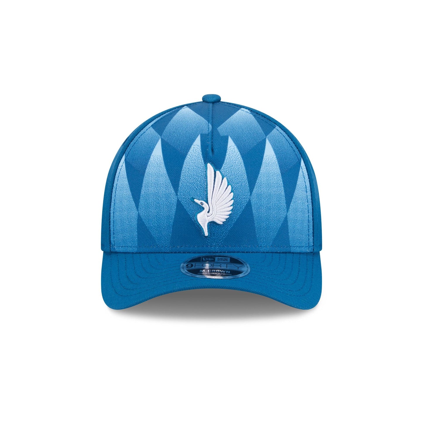 Minnesota United FC 2025 Jersey Hook Blue 9FORTY M-Crown A-Frame Snapback Hat