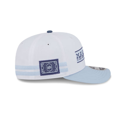Nashville SC 2025 Jersey Hook White 9SEVENTY Stretch-Snap Hat