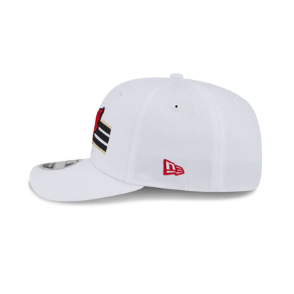 D.C. United 2025 Jersey Hook White 9SEVENTY Stretch-Snap Hat