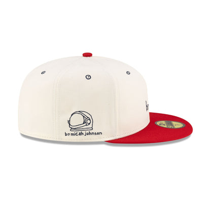 Micah Johnson x Atlanta Braves Script 59FIFTY Fitted Hat
